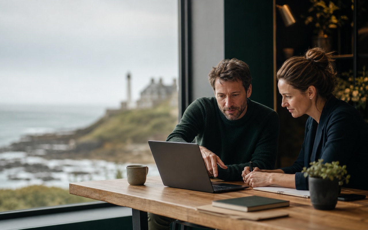 Préparation d'un projet digital pour une entreprise en Bretagne ou Normandie